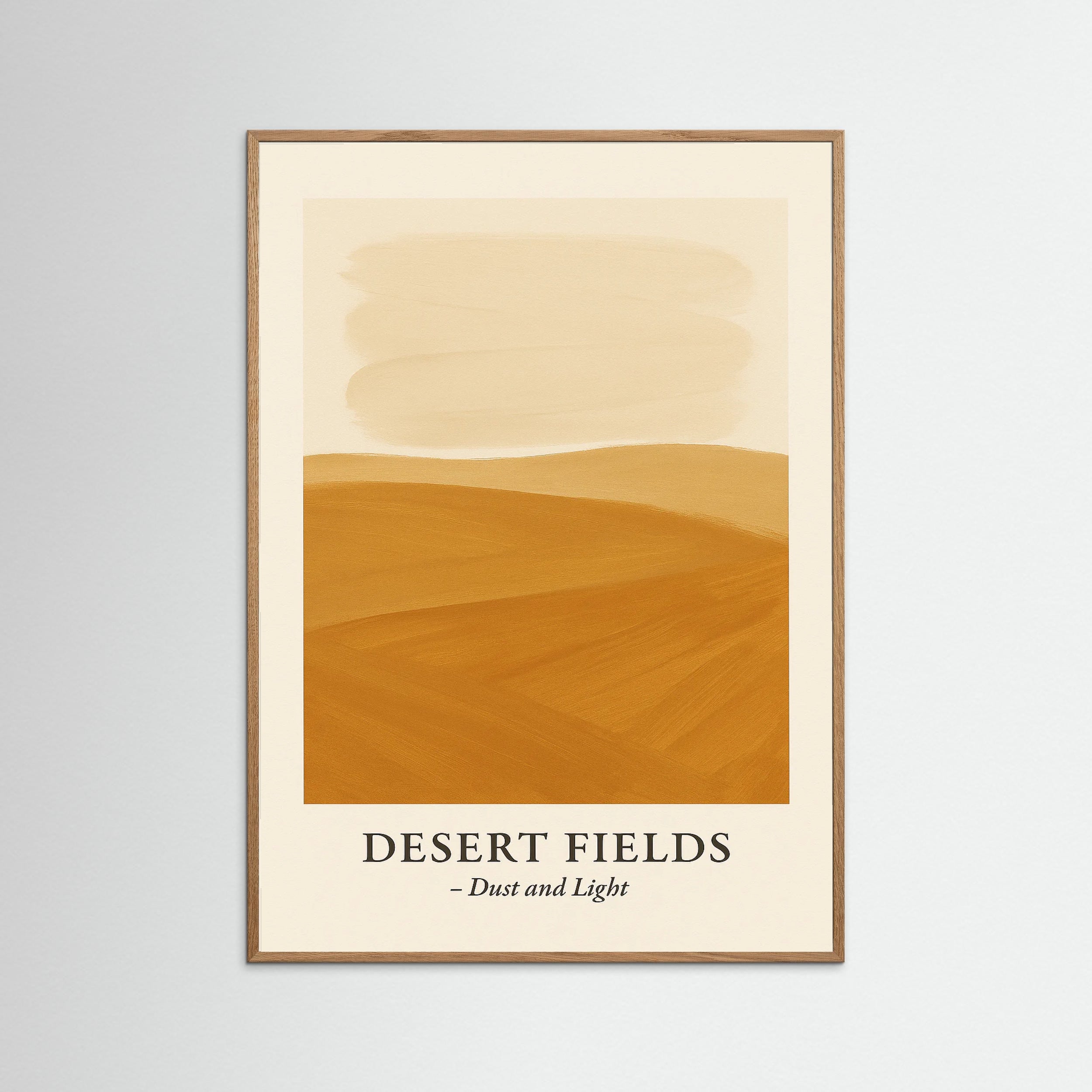 Oak Nature Desert fields