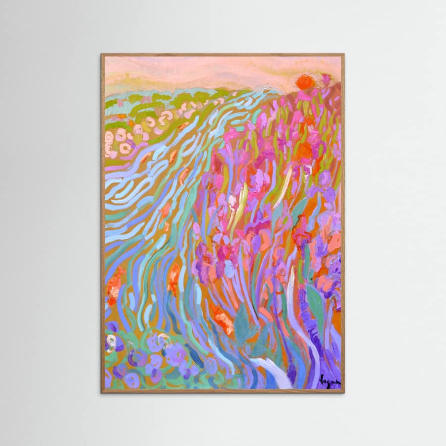 Df1419gardenbyseaii Poster – poster and art print