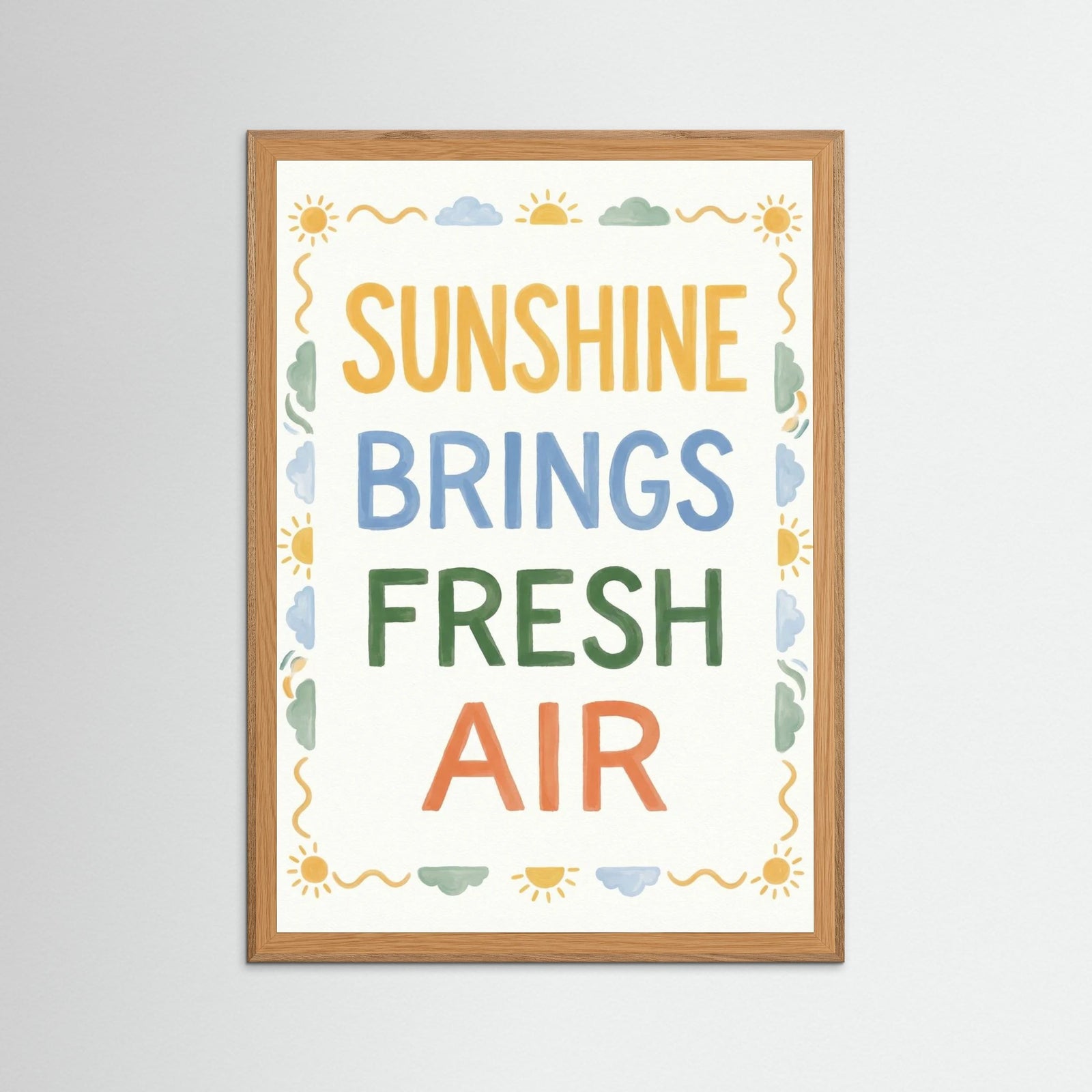 Oak Nature Dinner Party Affirmation