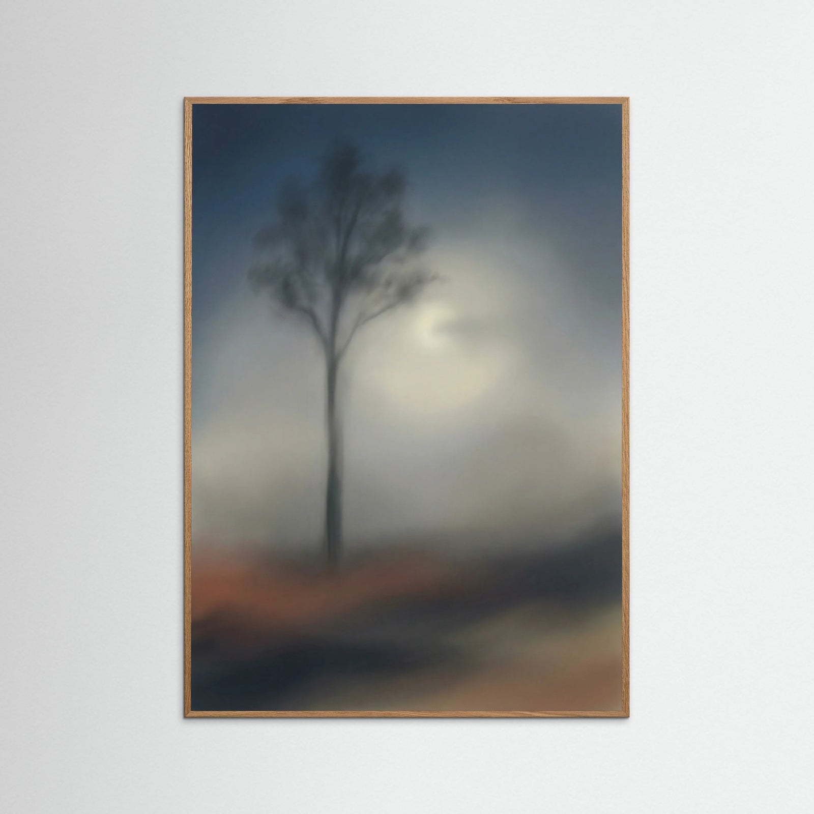 Oak Nature Distant Calm
