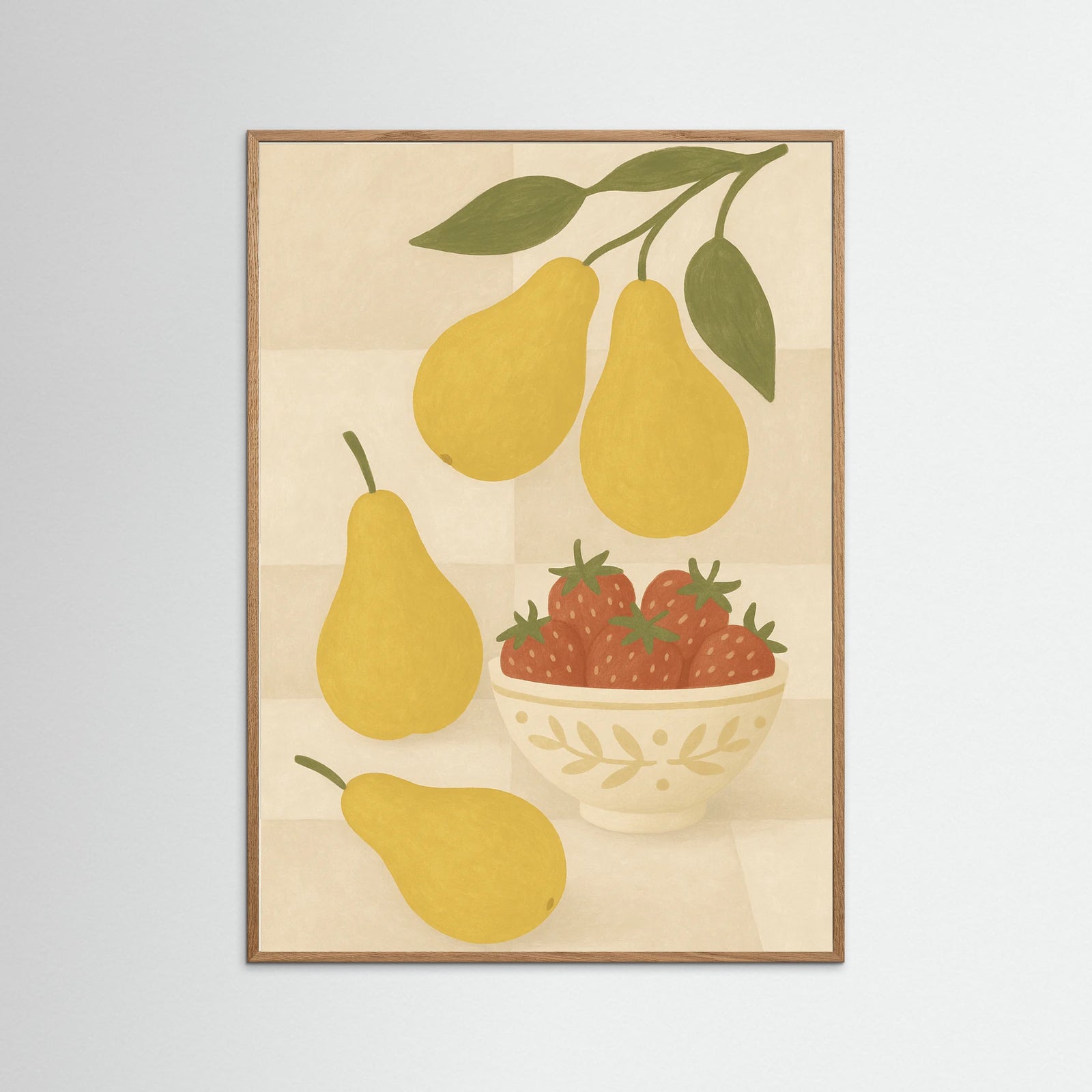 Oak Nature Distinct Plate Arrangement