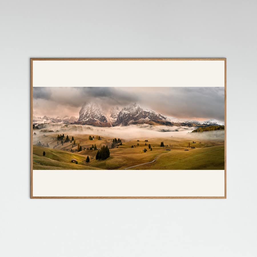 Dolomites Myths Poster – poster and art print