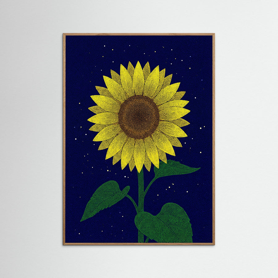 Dotted Floral Garden