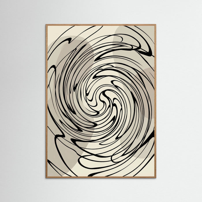 Dynamic Line Dance – Poster und Kunstdruck