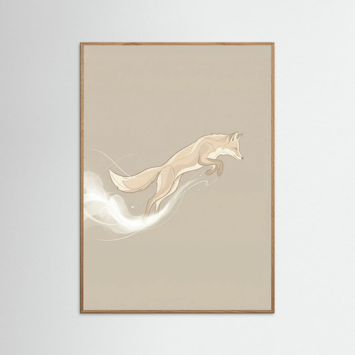Dynamic Racquet Splash – plakat og kunsttryk
