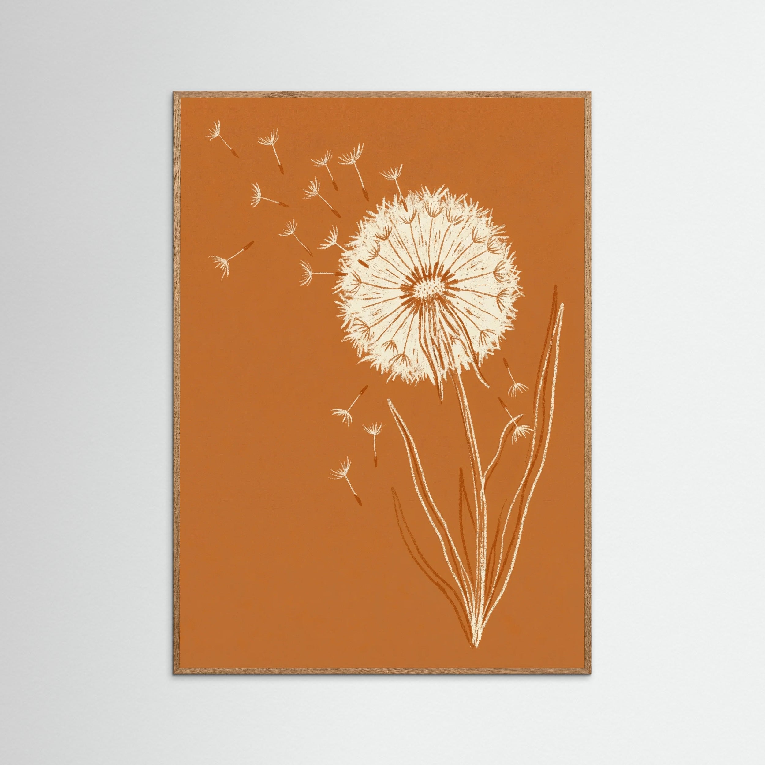 Oak Nature Earthy Blooms