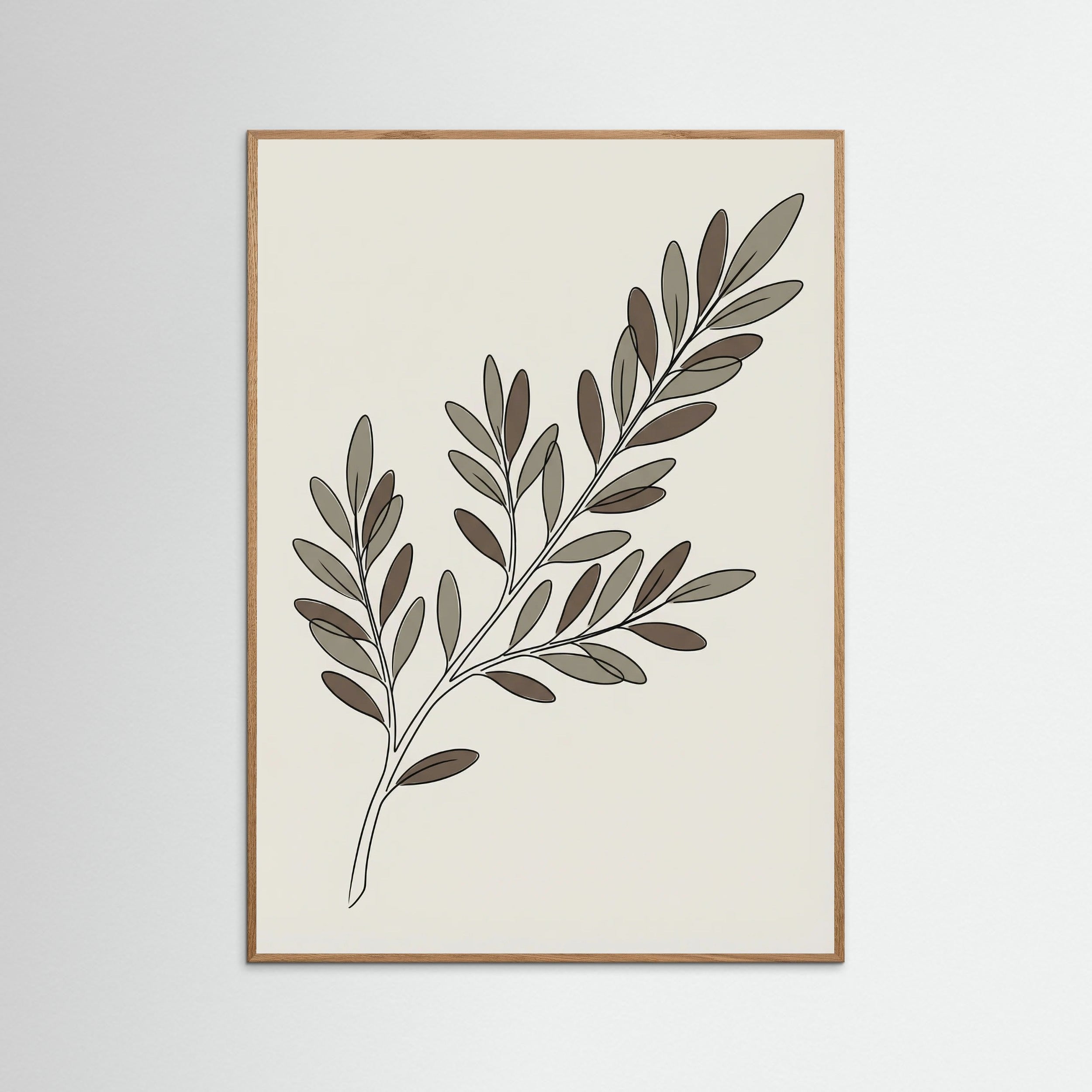 Oak Nature Earthy Botanical Grace
