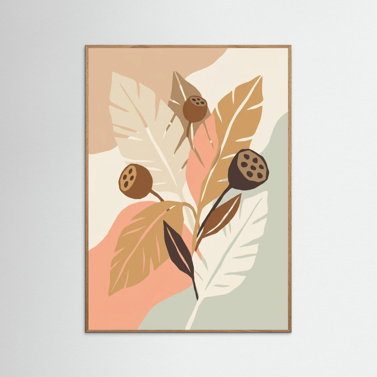Oak Nature Earthy Petals
