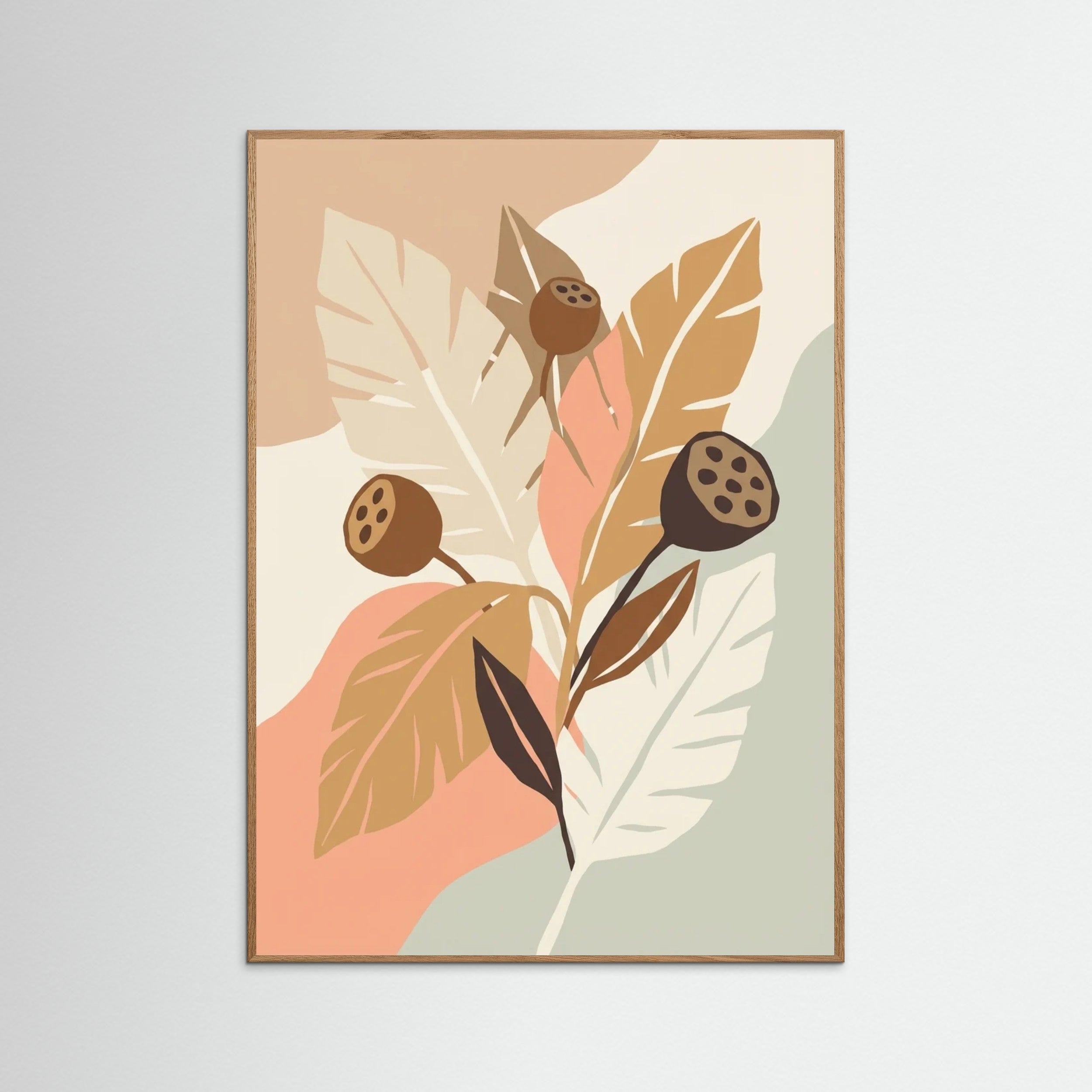 Oak Nature Earthy Petals