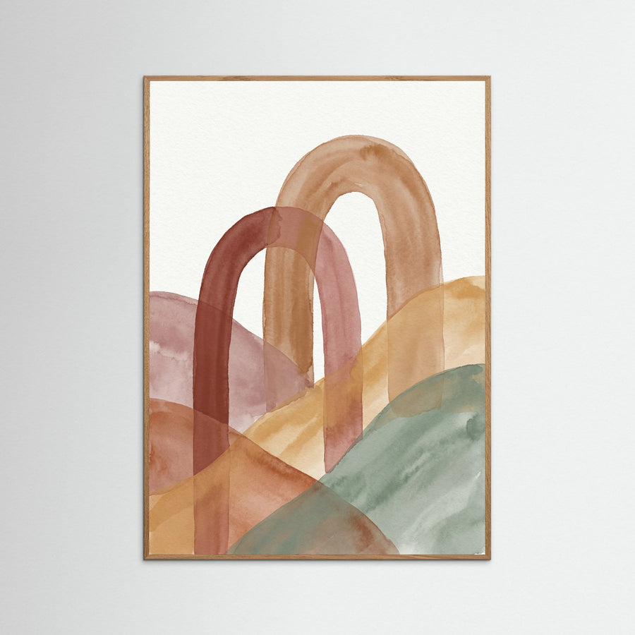 Earthy Rainbow Arc