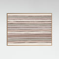 Oak Nature Earthy Stripes Poster