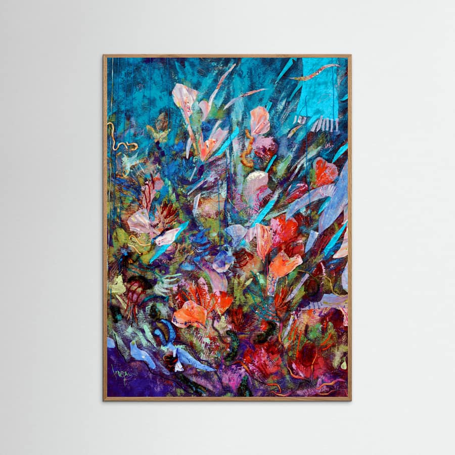 Efflorescence Poster – poster och konsttryck