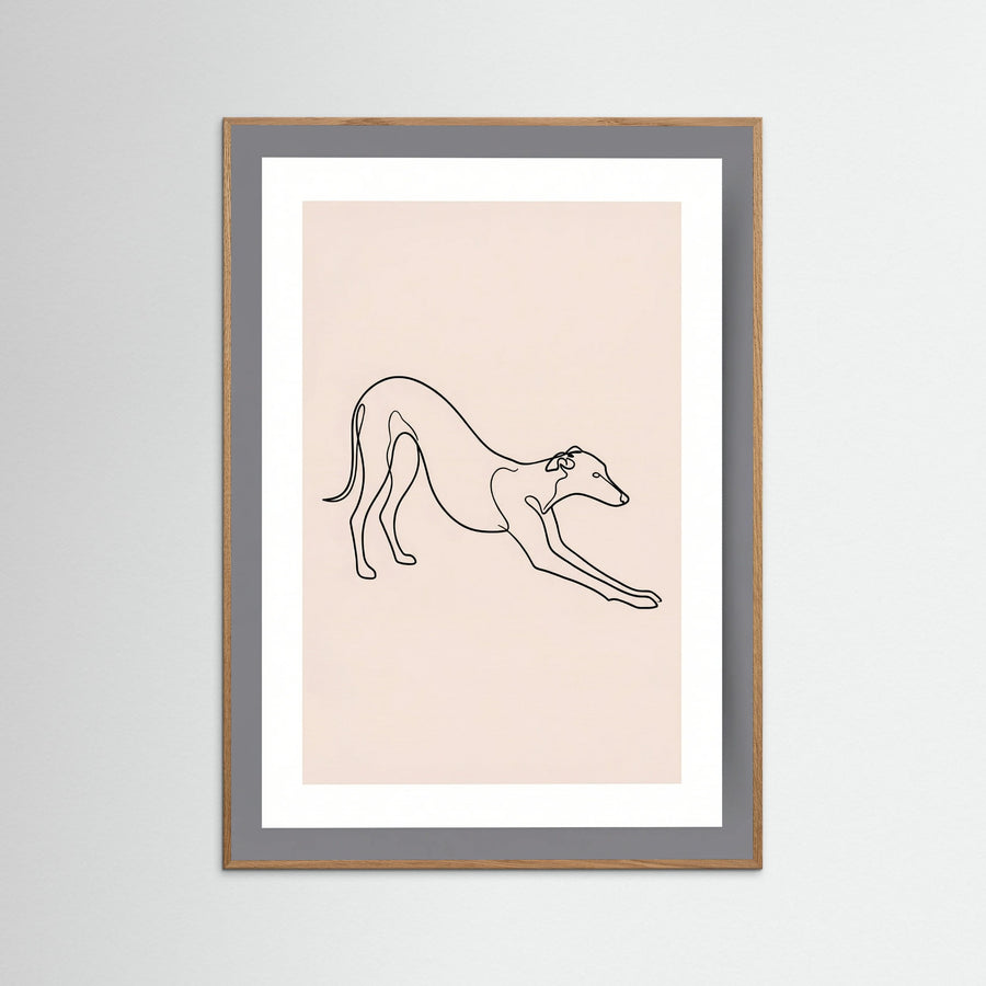 Elegant Feline Sketch