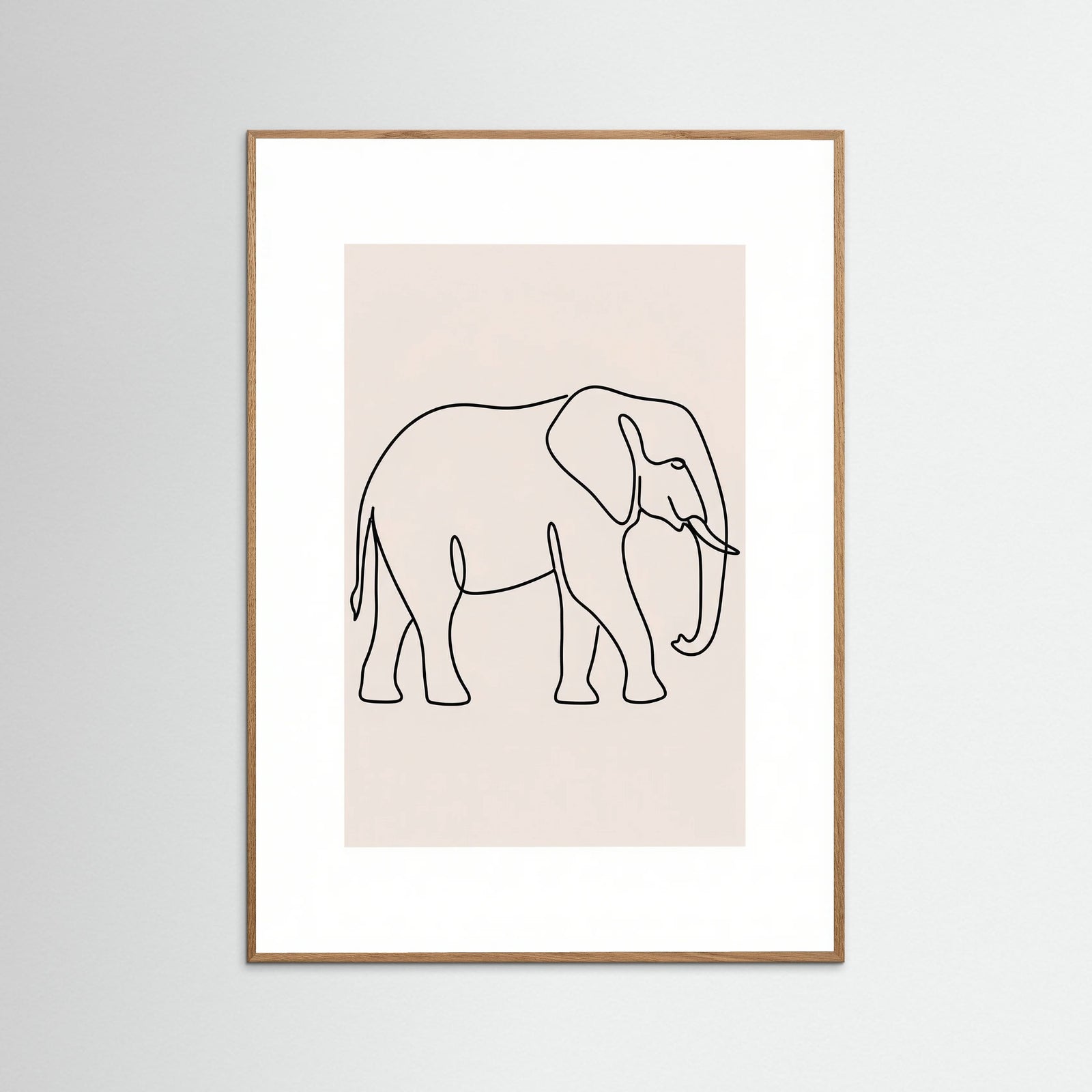 Oak Nature Elegant Line Fauna