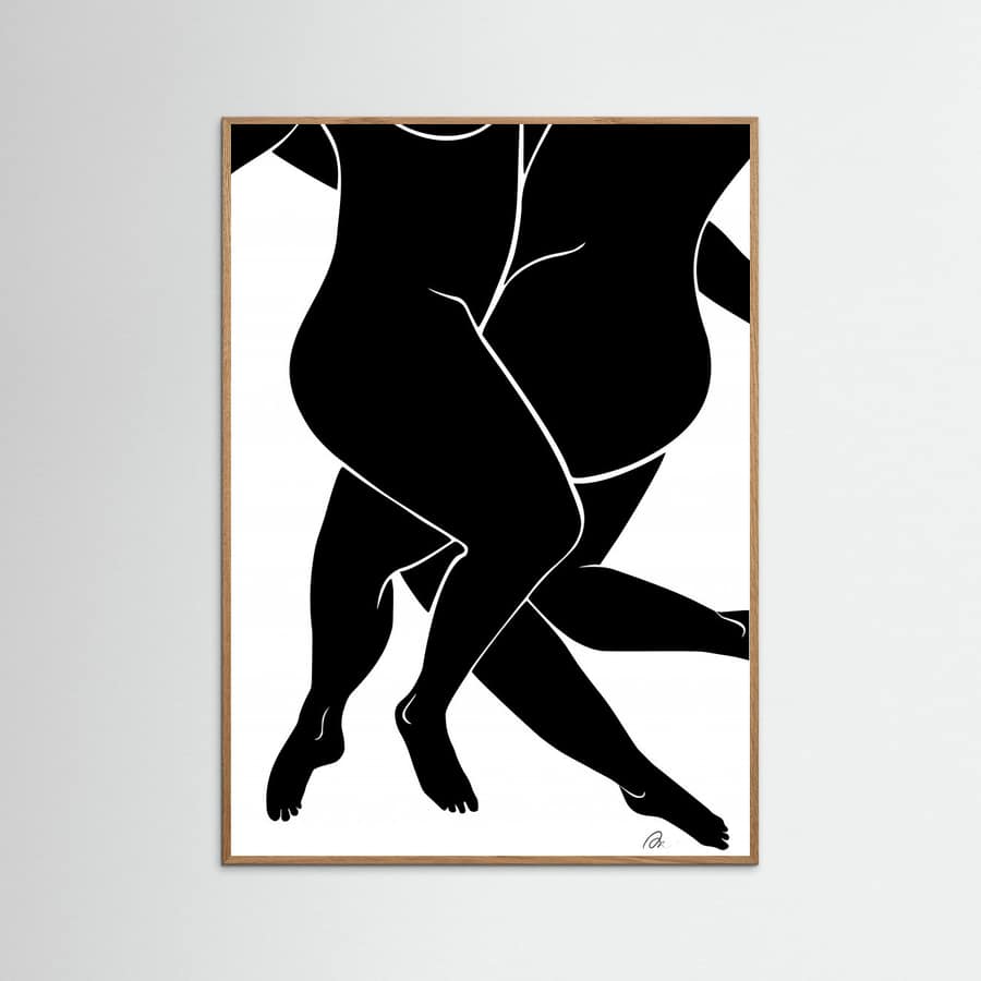 Embracing Forms Poster – plakat og kunsttryk