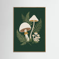 Oak Nature Emerald Florals