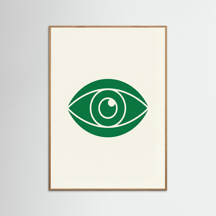 Emerald Gesture – poster and art print