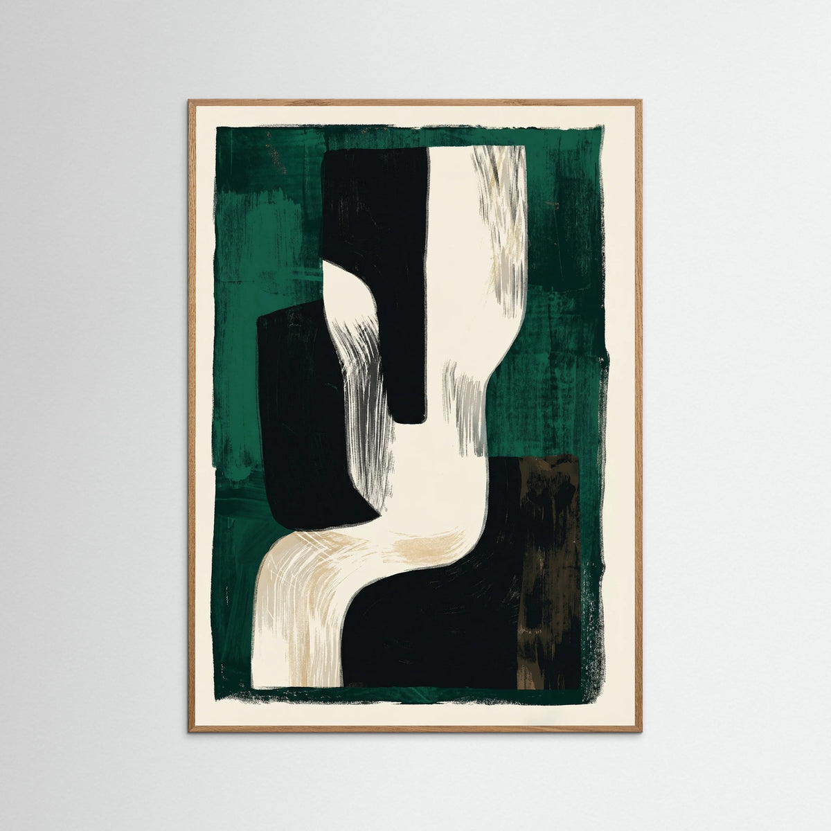 Oak Nature Emerald Silhouette