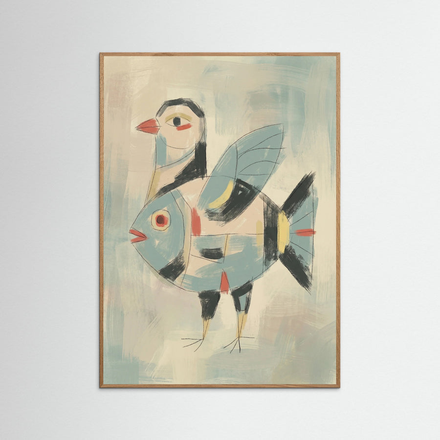Enigmatic Klee Portrait