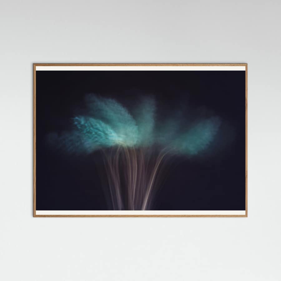 Ethereal Light Bloom Poster
