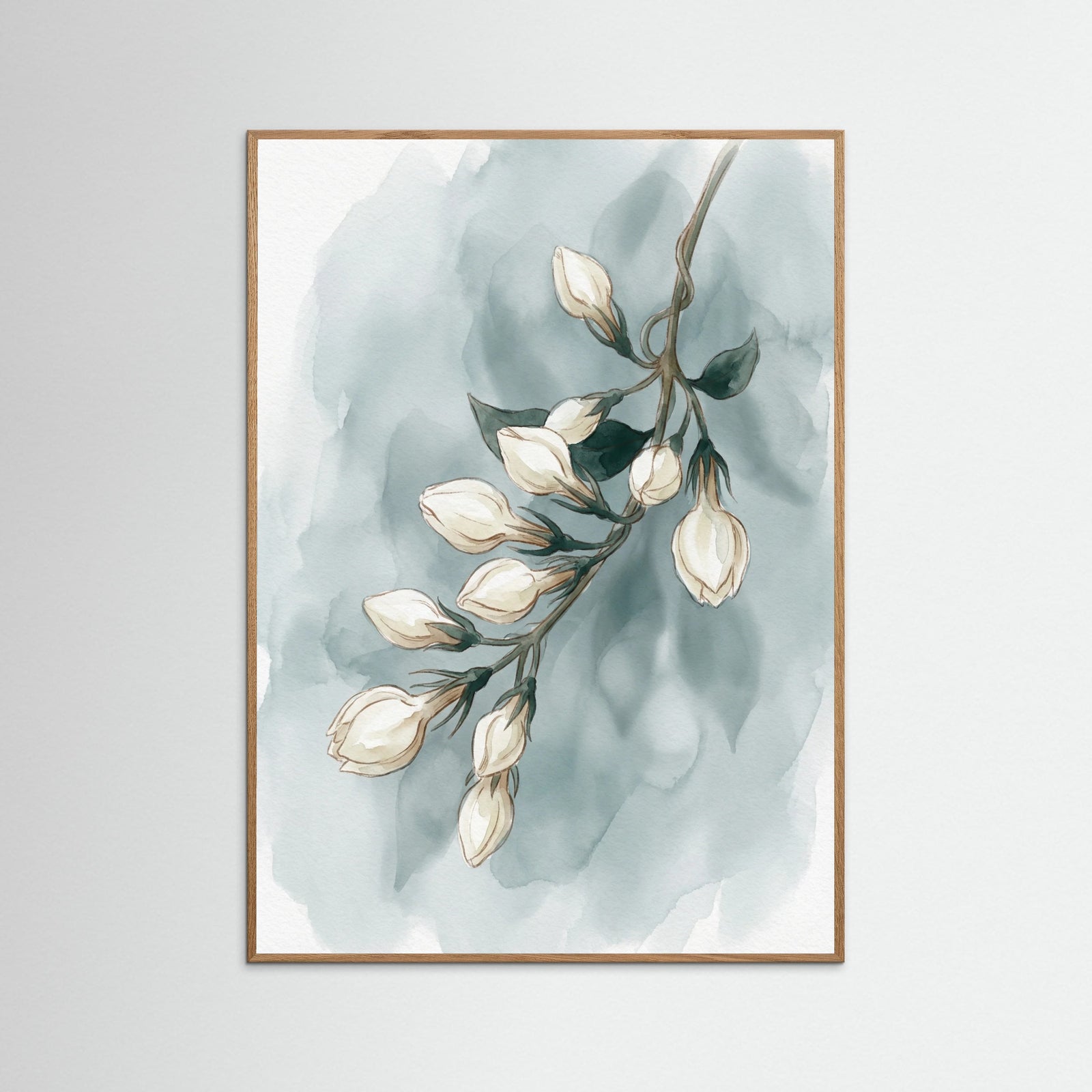 Oak Nature Ethereal White Bloom