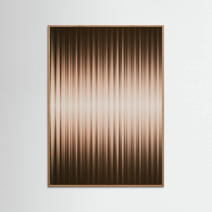 Póster Euphoria - Brown and White – póster e impresión artística