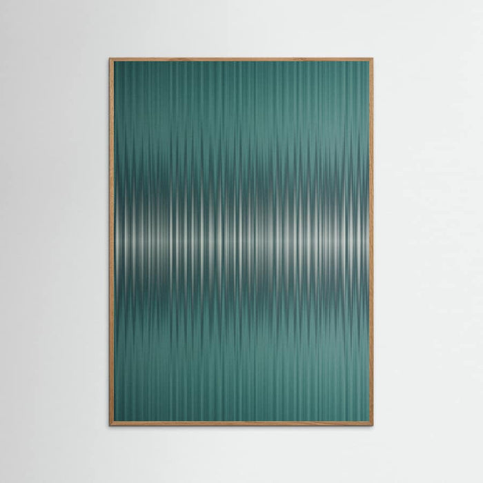 Póster Euphoria - Green and White – póster e impresión artística
