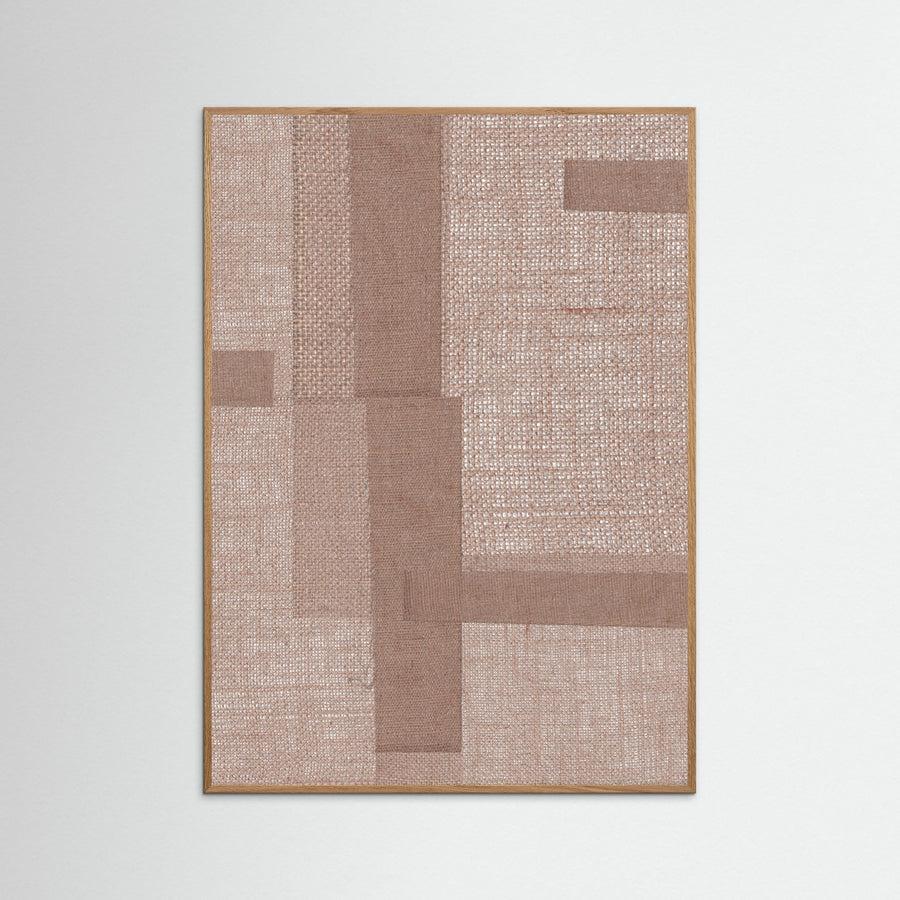 Fabric Pattern Collage No.5 -juliste