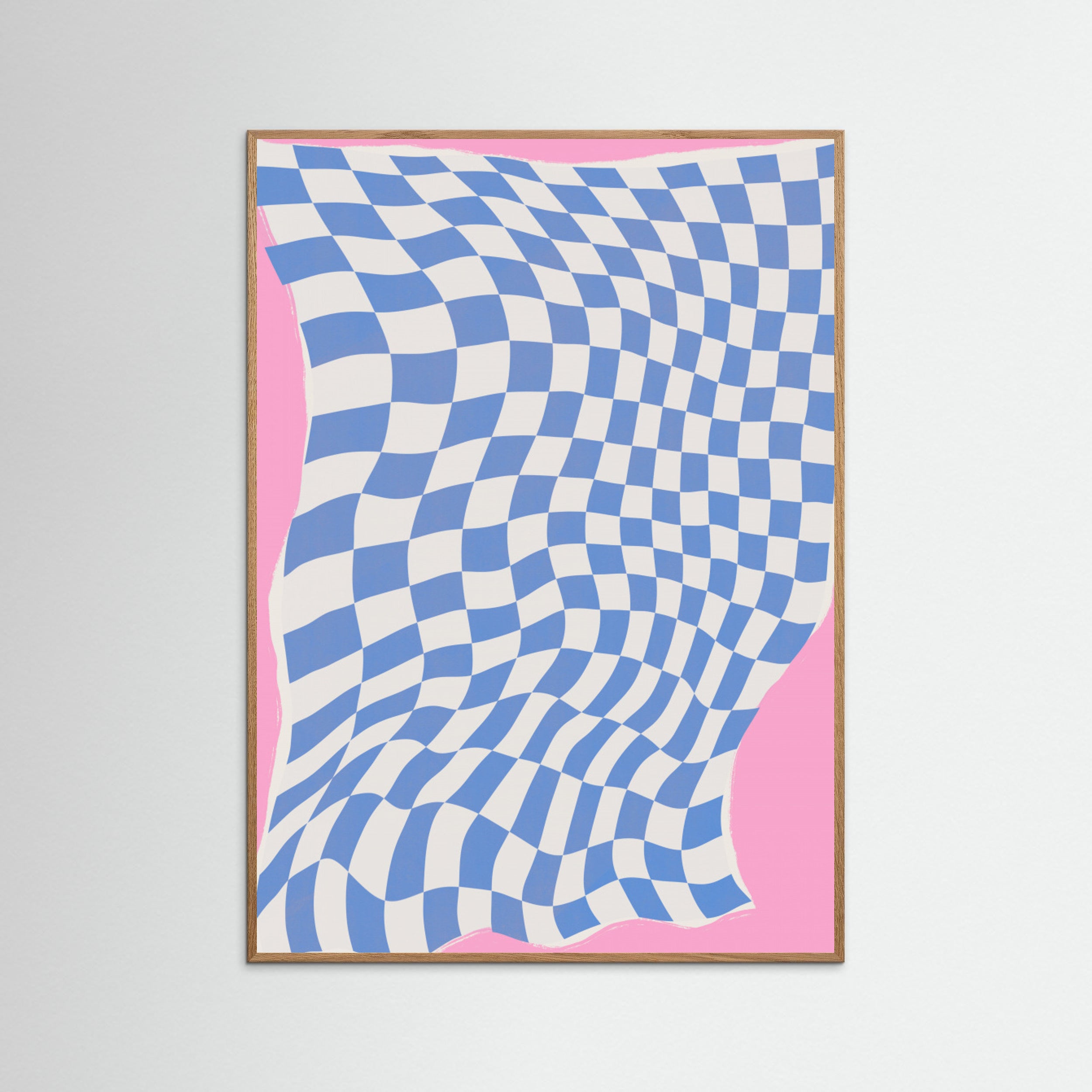 Oak Nature Fabric and Wind Poster