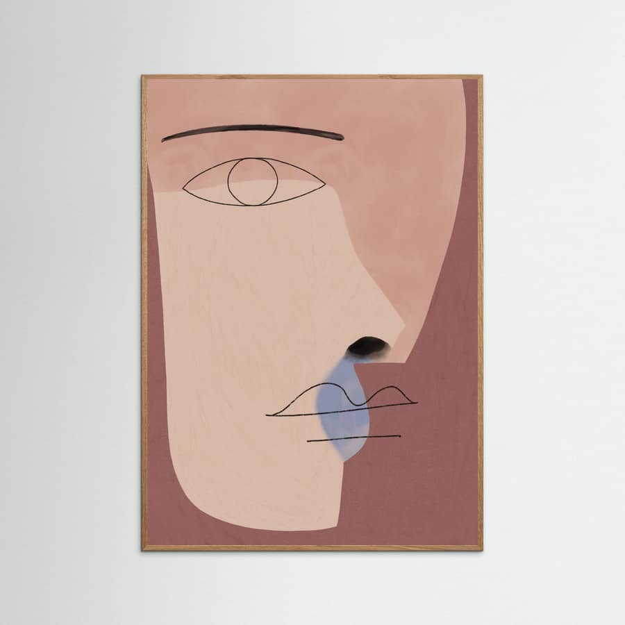 Face Me Poster – plakat og kunsttryk