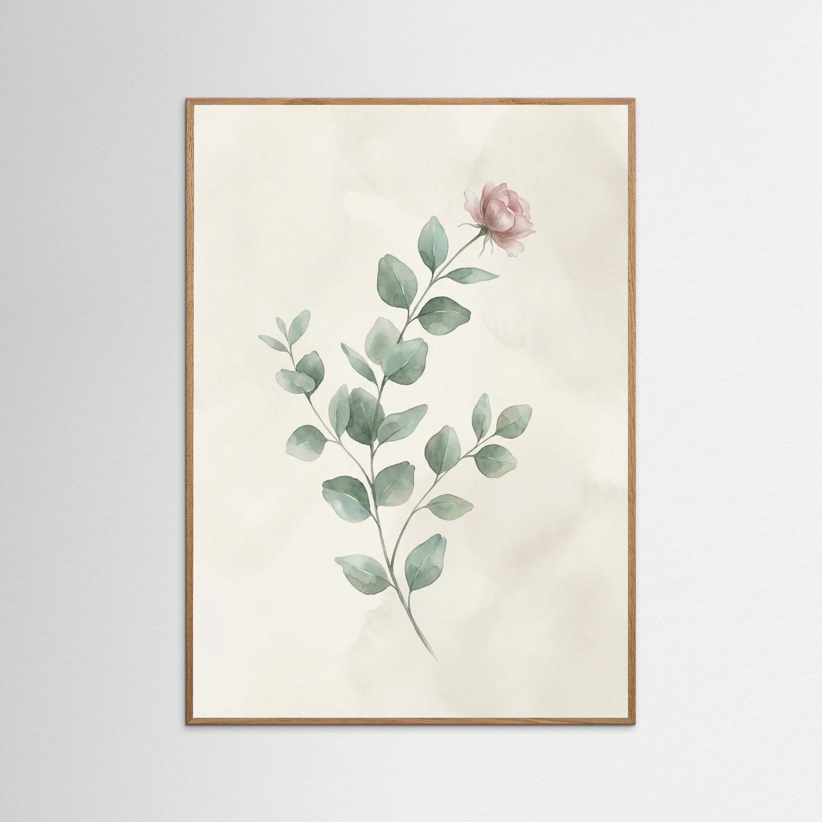 Oak Nature Faded Meadow Blooms