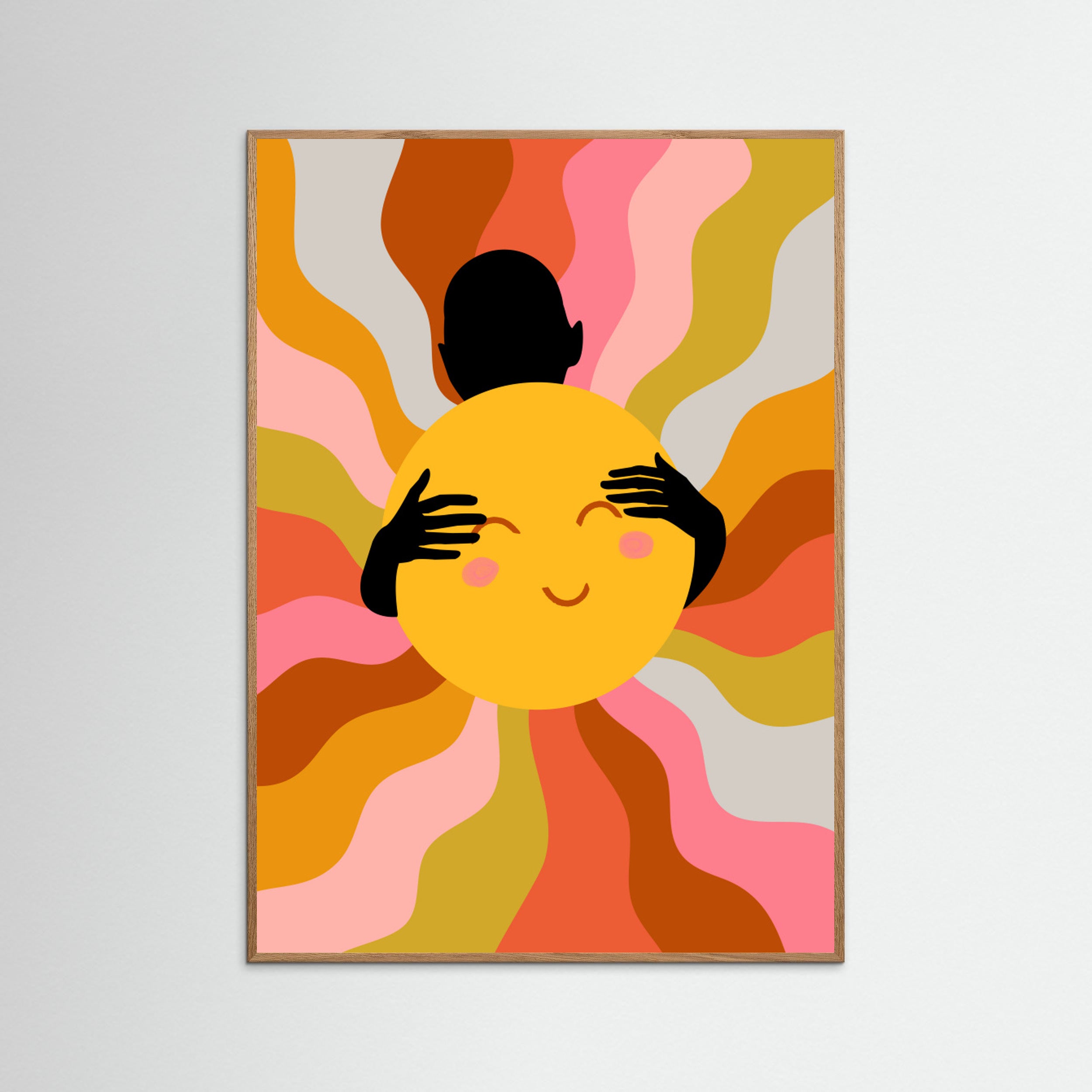 Oak Nature Faith, Sunshine Sunrays Positivity Hope Poster