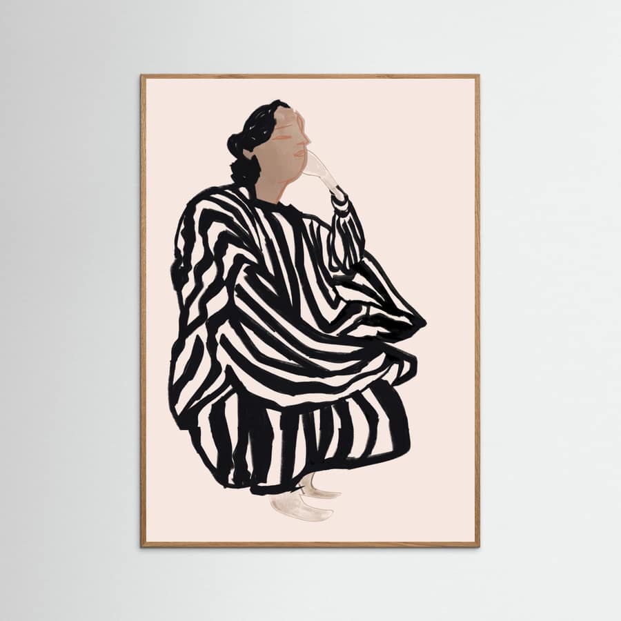 Female Figure 1 Poster – poster and art print