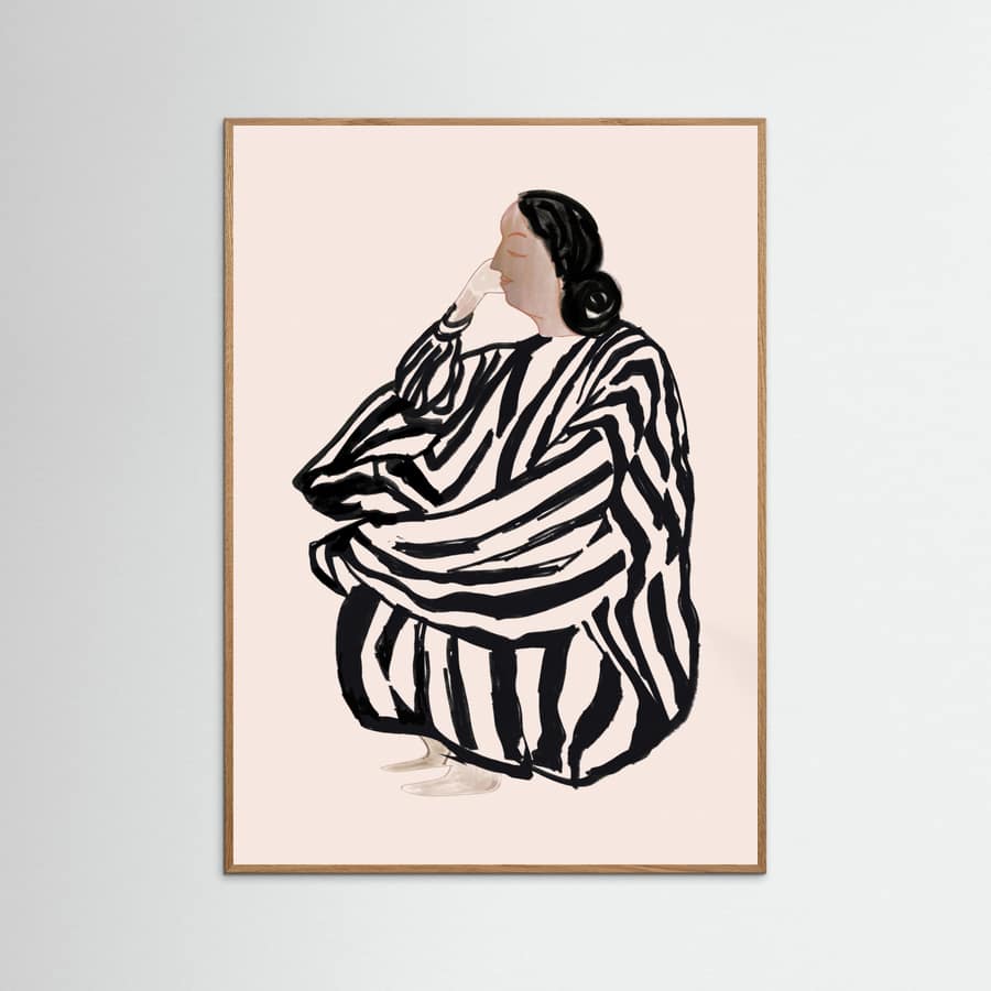 Female Figure 1 Poster – poster and art print