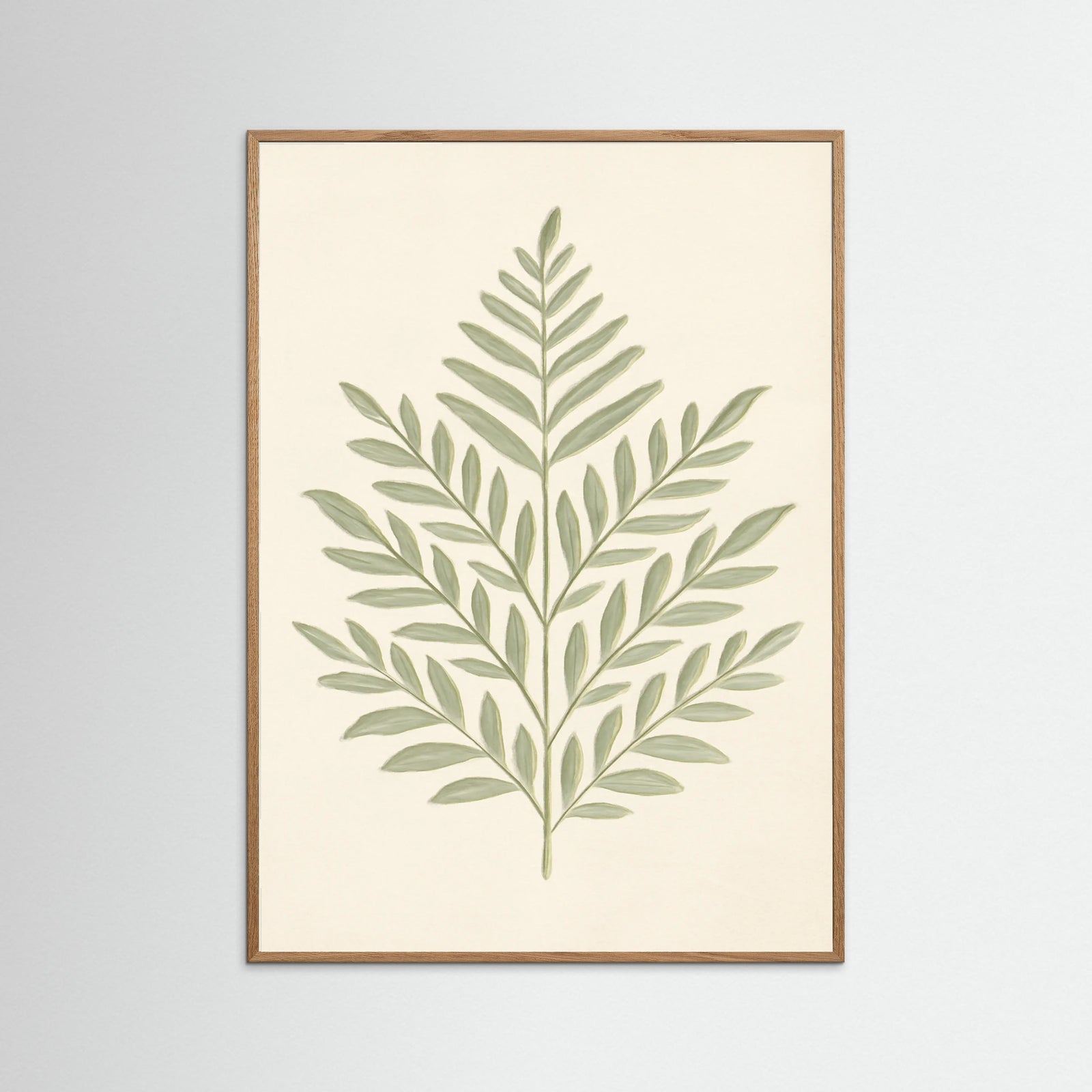 Oak Nature Fern Serenity