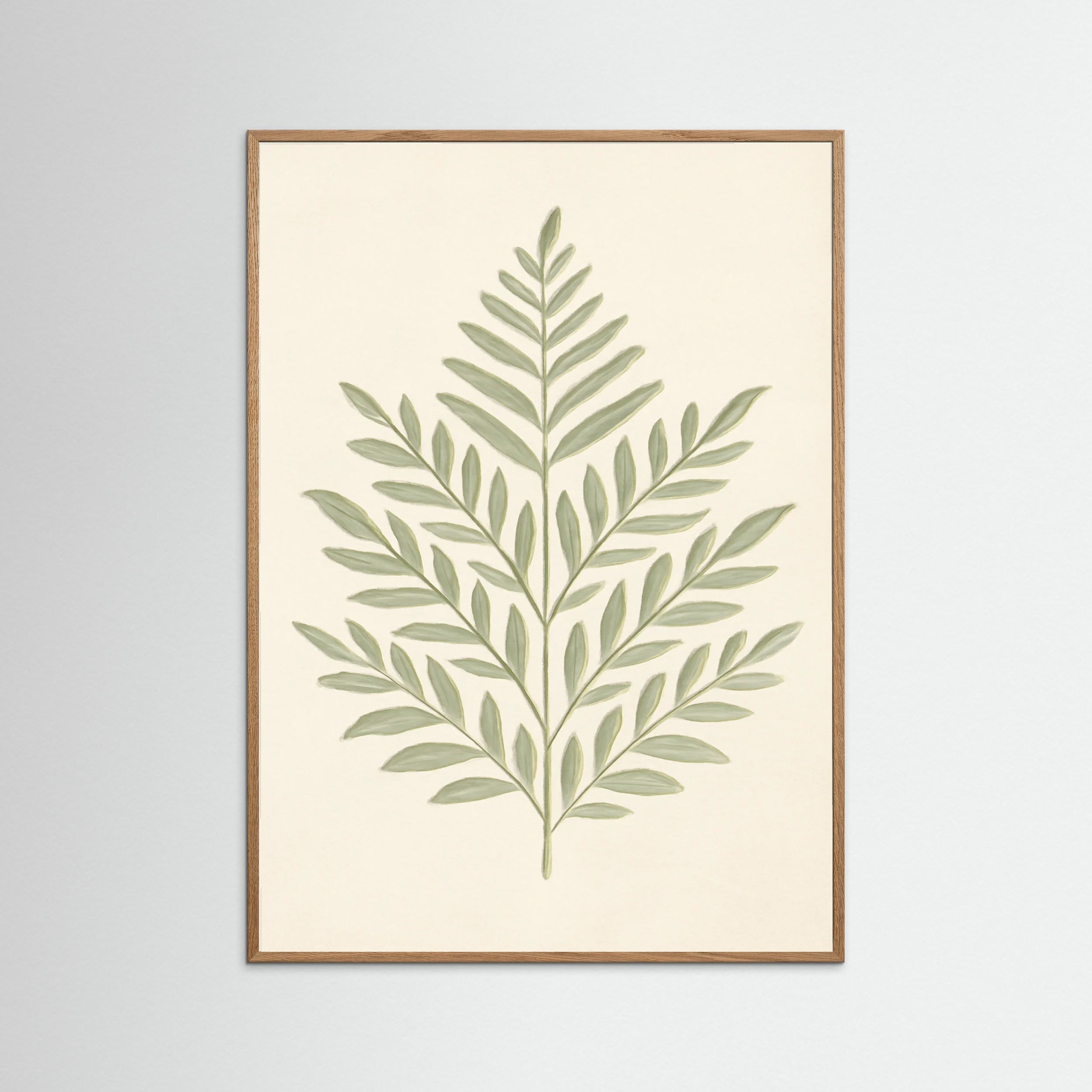 Oak Nature Fern Serenity