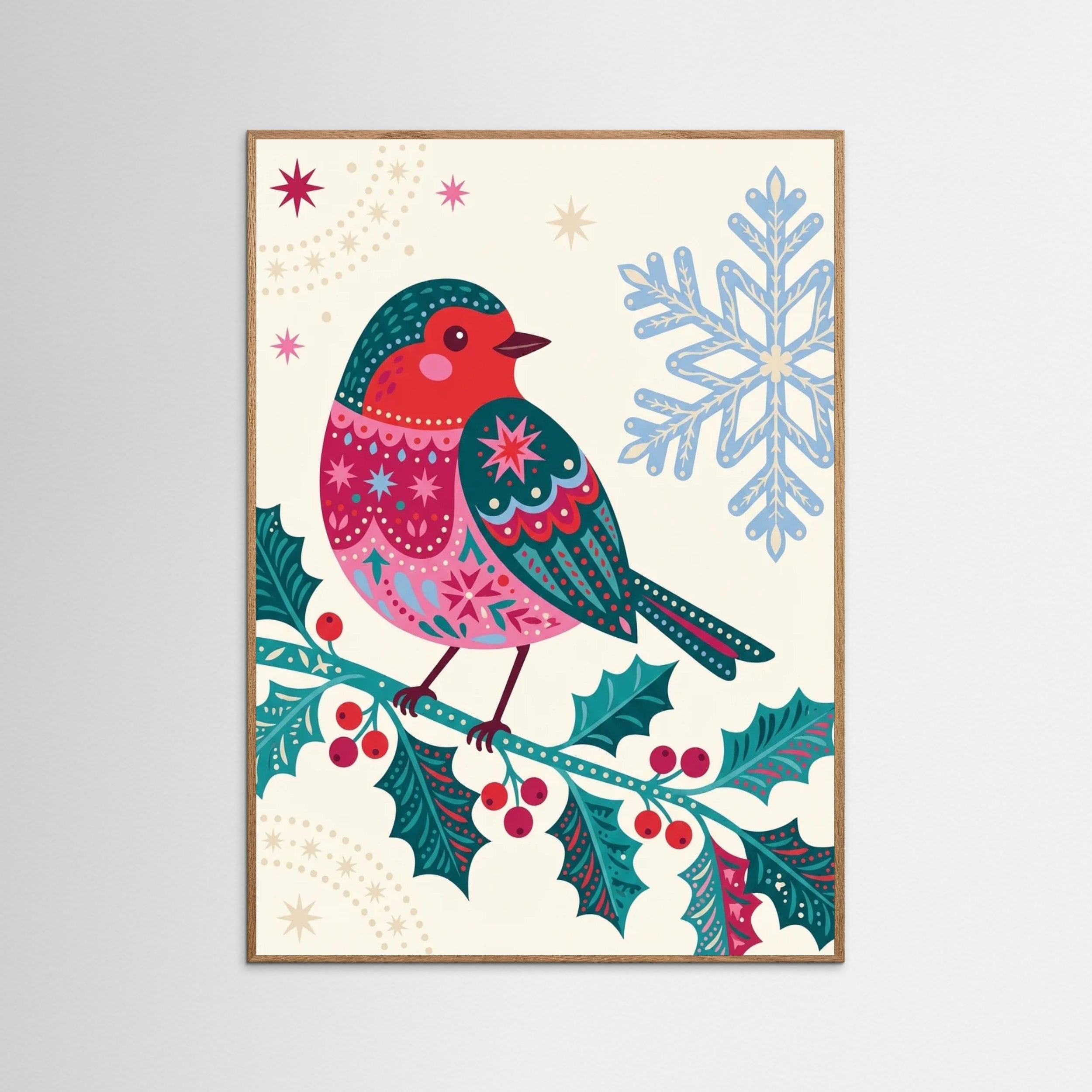 Oak Nature Festive Cheer Letters