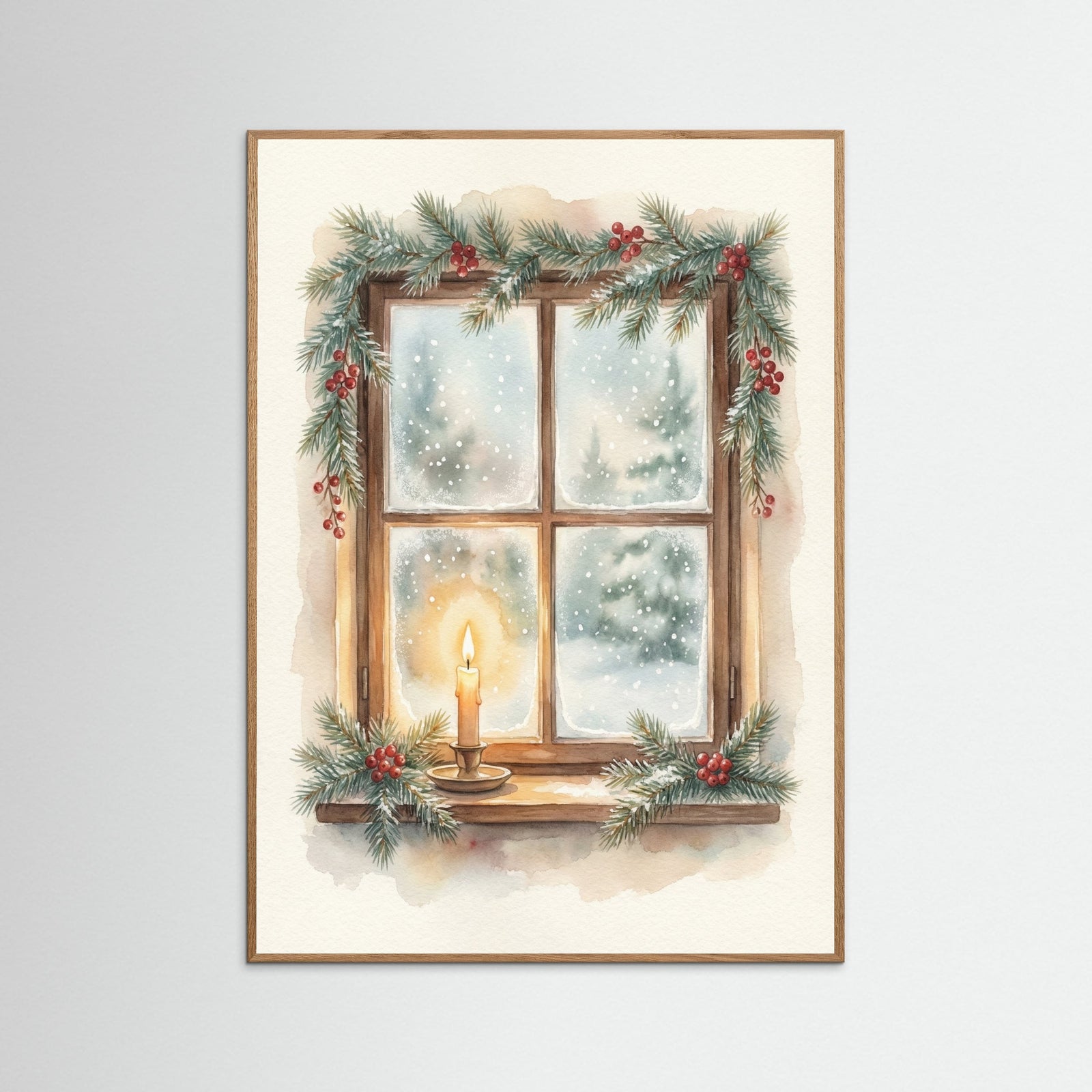 Oak Nature Festive Lantern