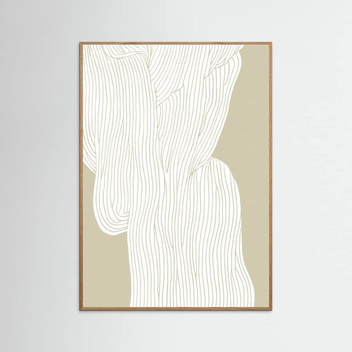 Fibers No 5 Poster – Poster und Kunstdruck