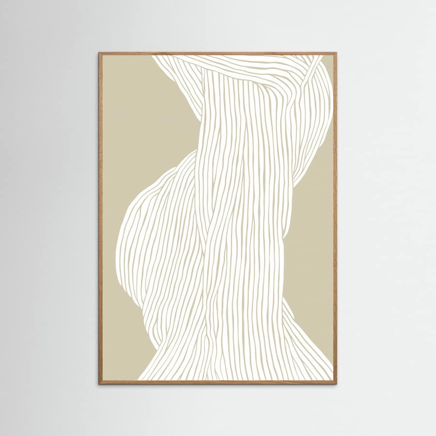 Póster Fibers No 7 – póster e impresión artística