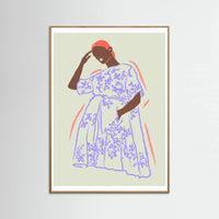 Oak Nature Figurativelineno01 Poster