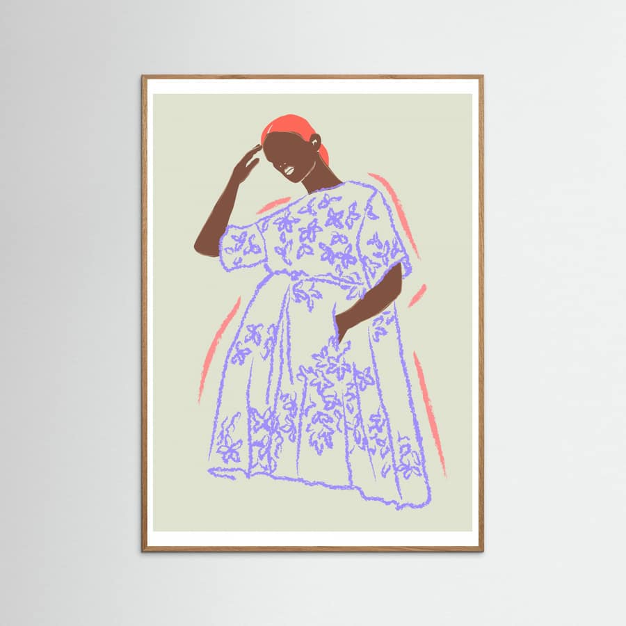 Plakat Figurativelineno01 – plakat i druk artystyczny