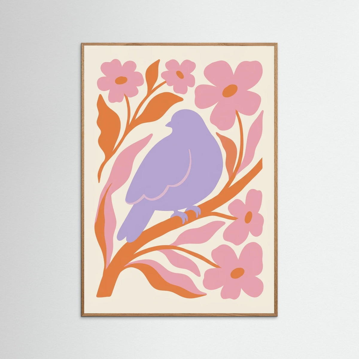 Oak Nature Figure in Bloom