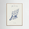 Filles de la mer n.2 - La conchiglia Poster – plakat og kunsttryk