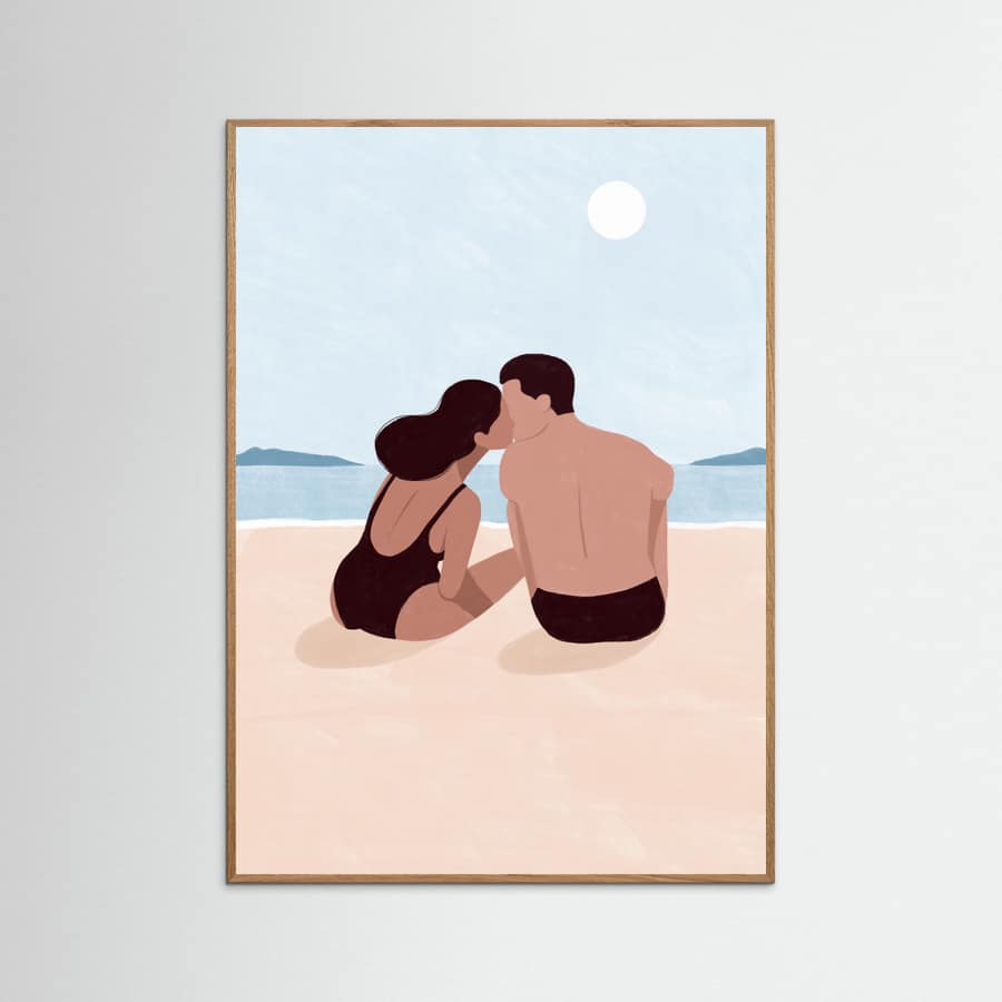 Plakat First Kiss – plakat i druk artystyczny