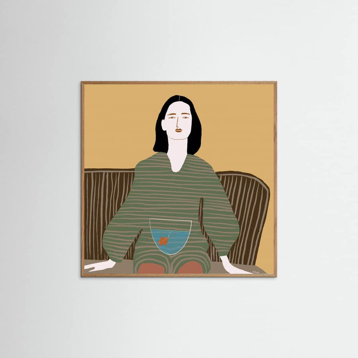 Fish lady Poster – poster och konsttryck