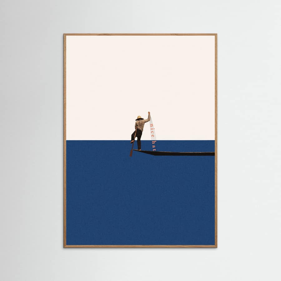 Plakat Fishing for compliments – plakat i druk artystyczny
