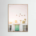 Flamingos In Palm Springs Poster – poster och konsttryck