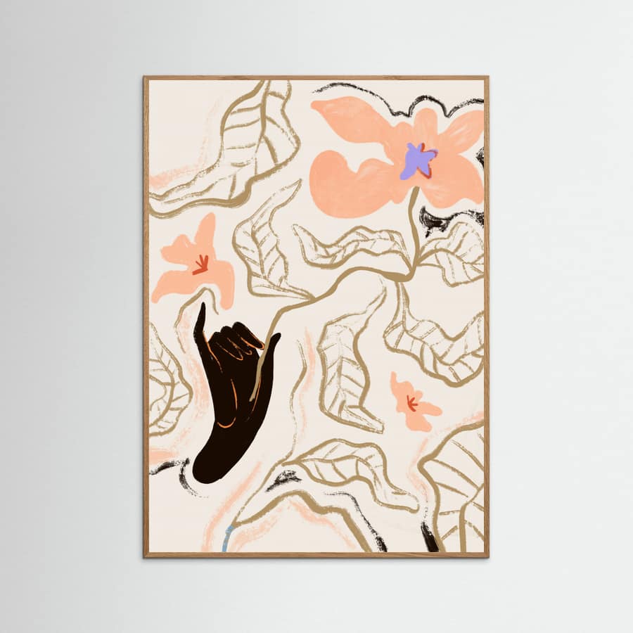 Fleur Poster – Poster und Kunstdruck