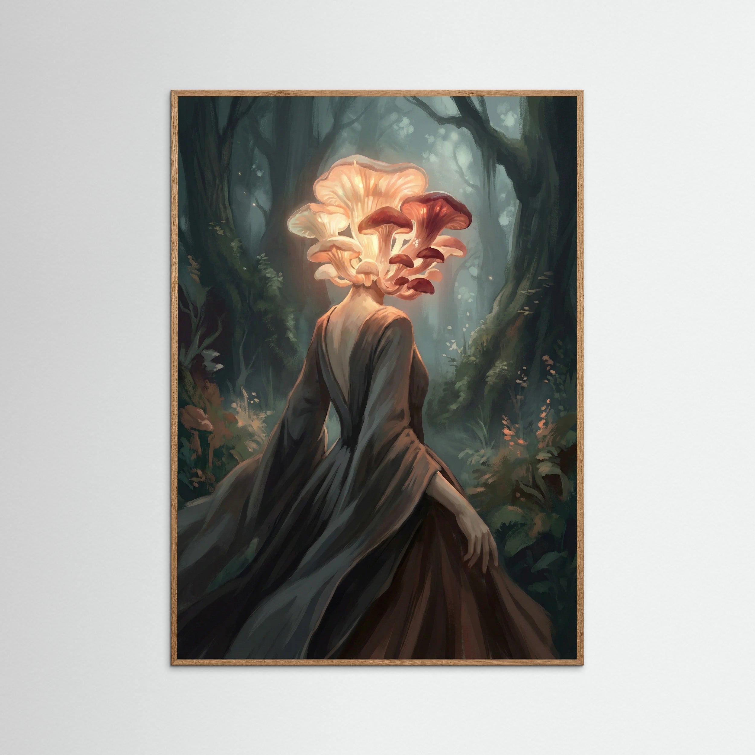 Oak Nature Floral Enigma